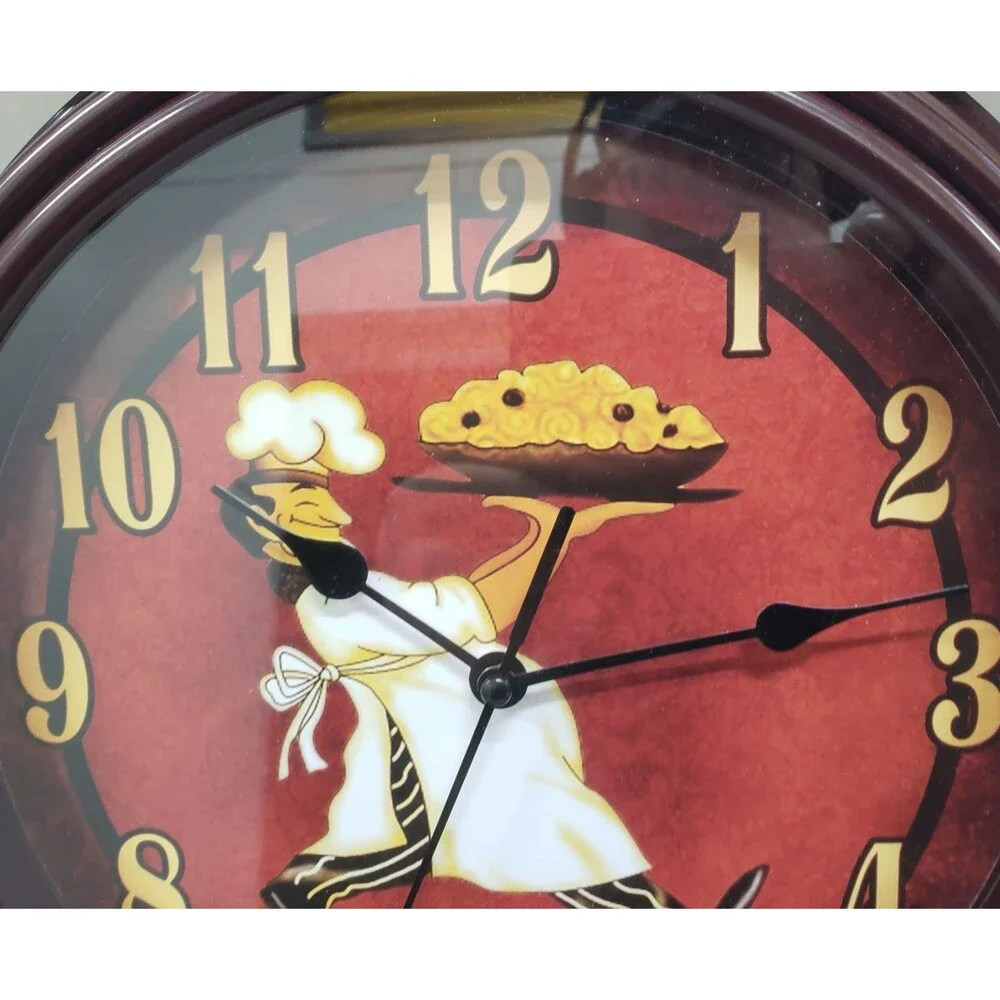 Plastic Kitchen Wall Clock, 12